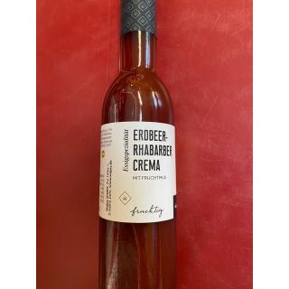 Erdbeer Rhabarber Crema 250 ml