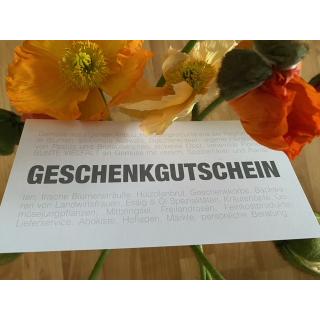 Geschenkgutschein